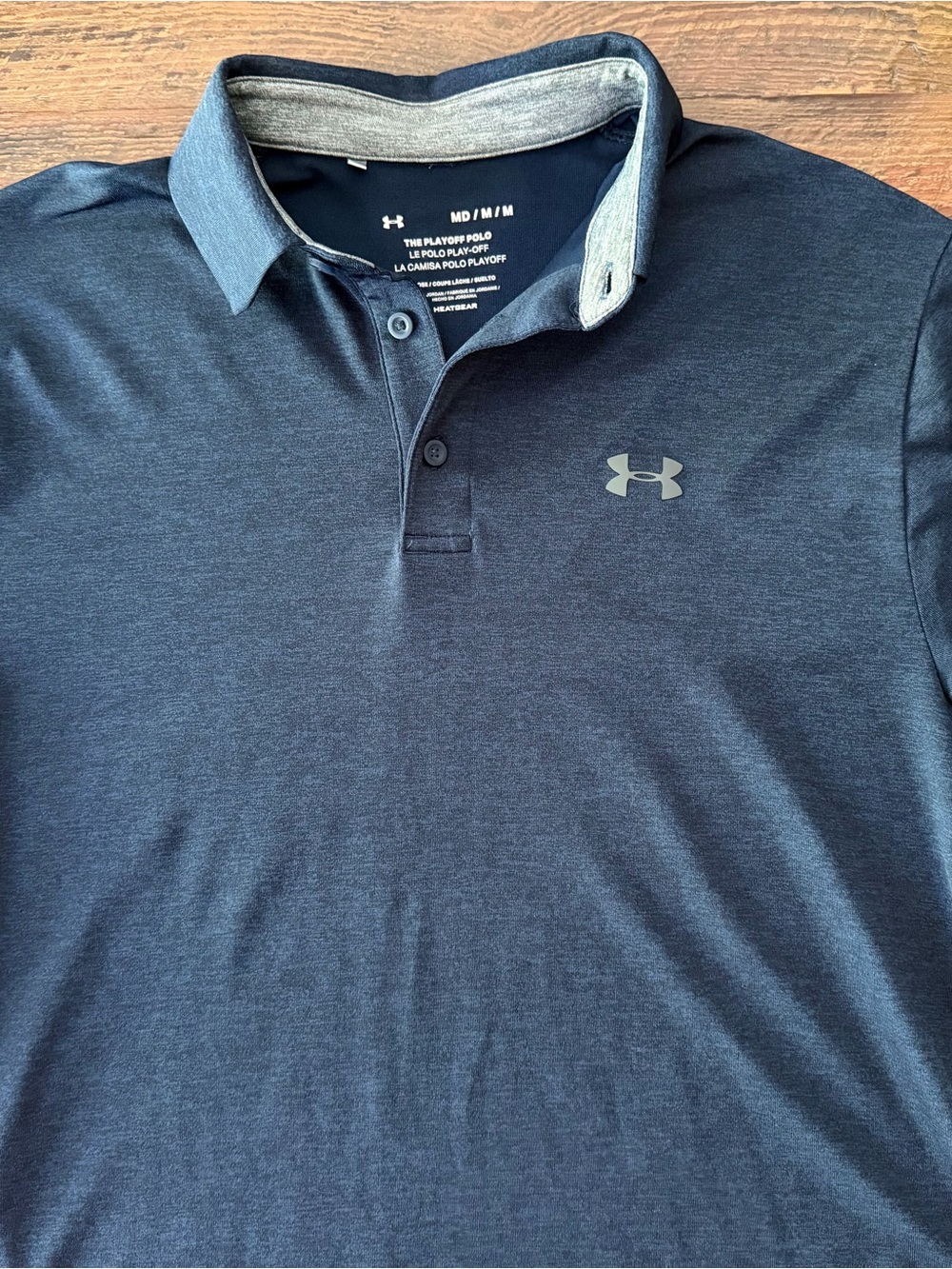 Under Armour Men's Dark Navy Performance Polo
